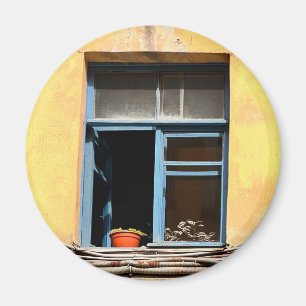 Fenster in Sankt Petersburg Magnet