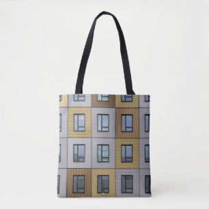 Fenster in Weiß und Beige, Gebäude Tasche