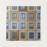 Fenster in Weiß und Beige, Gebäude