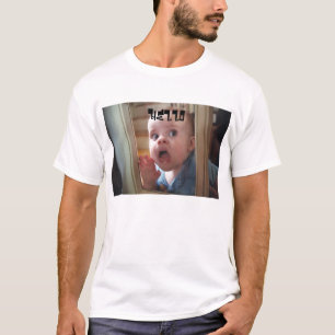 Fenster licker, HALLO T-Shirt