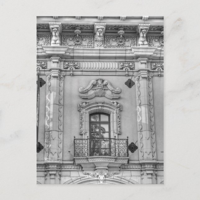 Fenster mit 107 BWHD Postkarte (Vorderseite)