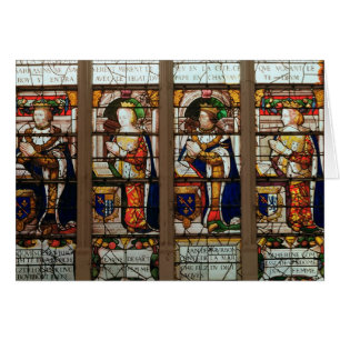 Fenster mit Jacques de Bourbon