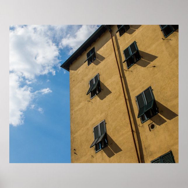 FENSTER MIT NIEDRIGEM WINKEL POSTER (Vorne)