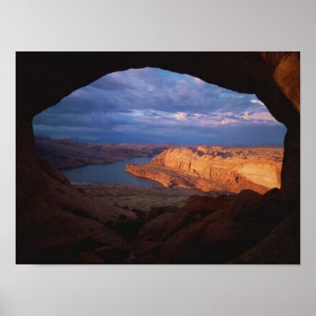 Fenster "Natur" Poster (Vorne)