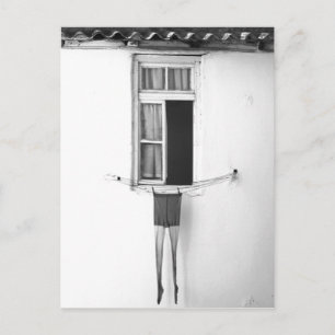 Fenster Postkarte