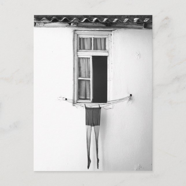 Fenster Postkarte (Vorderseite)