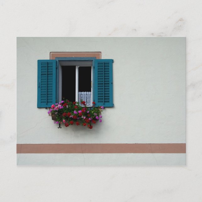 Fenster Postkarte (Vorderseite)