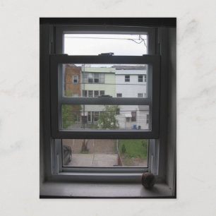 Fenster Postkarte