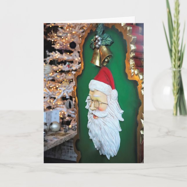 Fenster Santa Karte (Vorderseite)