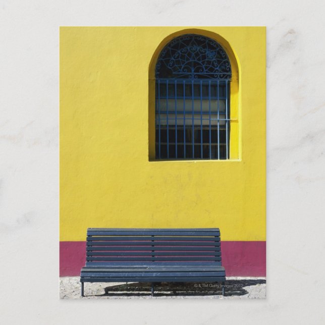 Fenster und Bereich Postkarte (Vorderseite)