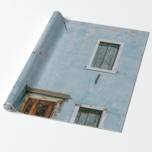 FENSTER UND TÜR GESCHLOSSEN GESCHENKPAPIER