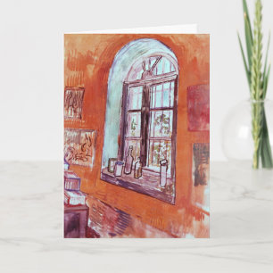 Fenster von Vincent van Goghs Atelier im Asyl Karte