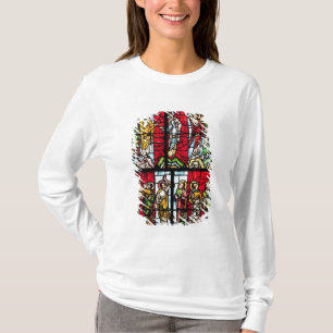 Fenster, welches die Besteigung, c.1145 darstellt T-Shirt