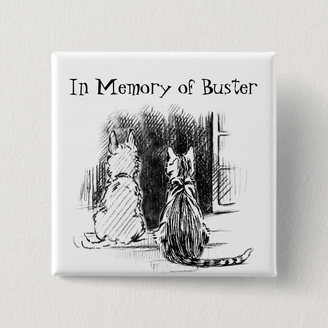 Fenster zum Aussehen von Hunden und Katzen, Beilei Button (Vorderseite)
