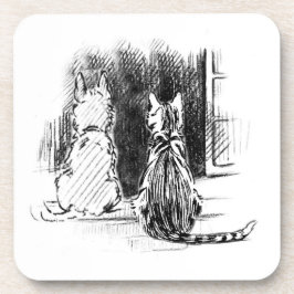 Fenster zum Aussehen von Hunden und Katzen, Beilei Untersetzer