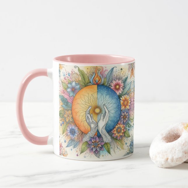 Fenster zum Soul Tasse (Mit Donut)