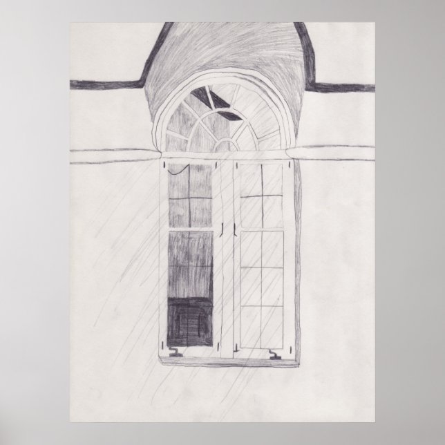 Fensterdruck Poster (Vorne)
