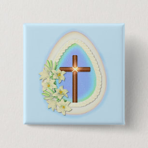 Fenstereier und -kreuz button