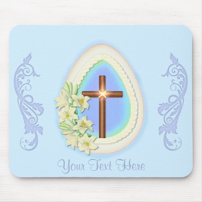 Fenstereier und -kreuz mousepad (Vorne)