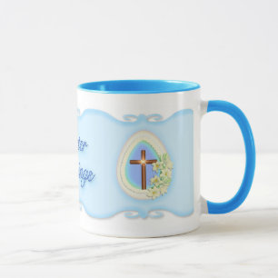 Fenstereier und -kreuz tasse