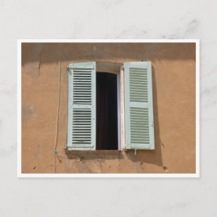 Fensterhalterung Postkarte