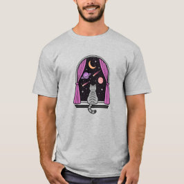 Fensterkatze T-Shirt