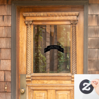 Fensterklammer Fensteraufkleber