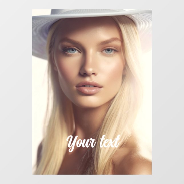 Fensterklammer Fensteraufkleber (Blatt)