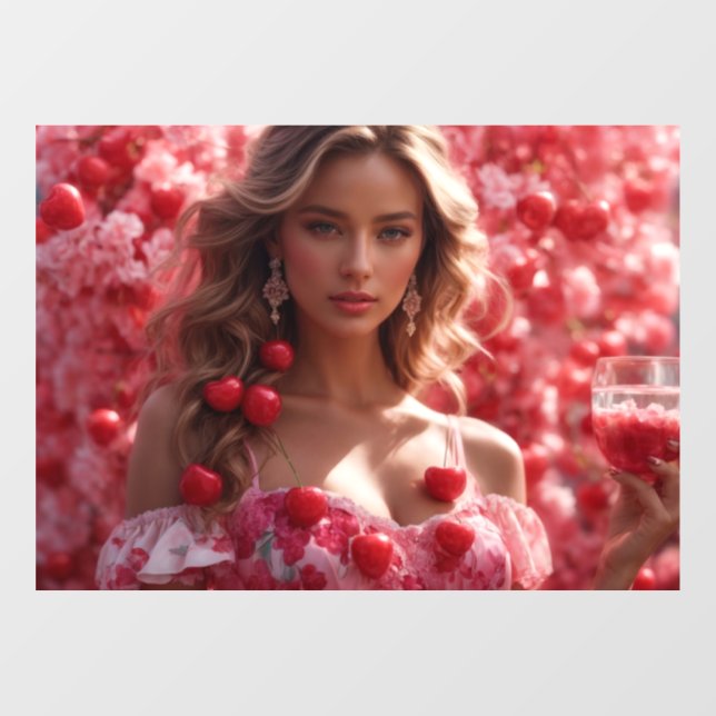 Fensterklammer Fensteraufkleber (Blatt)