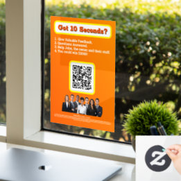 Fensterklammer Fensteraufkleber