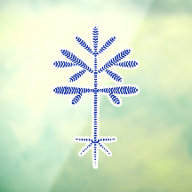 Fensterklammer mit blauem Klammern