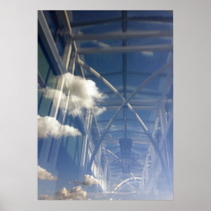 Fensterreflektionen Poster
