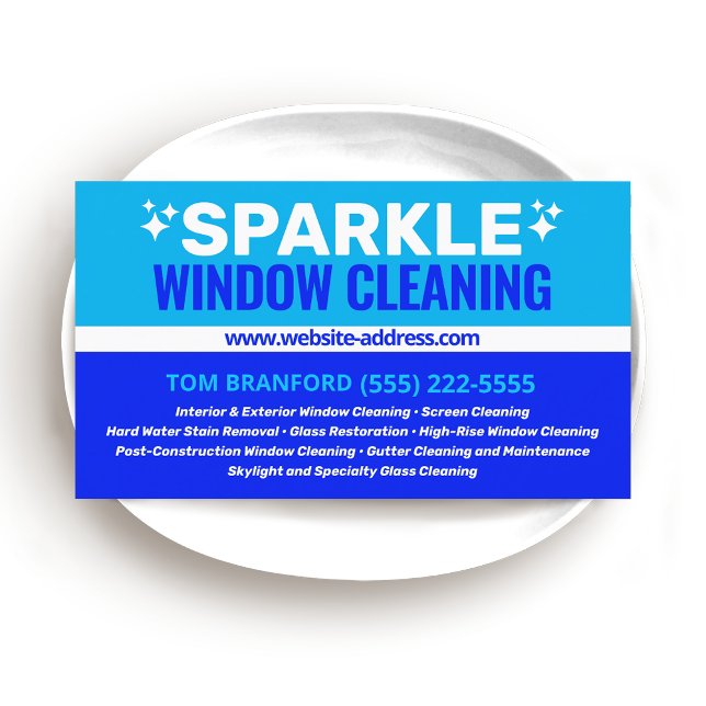 Fensterreinigung Visitenkarte (Von Creator hochgeladen)