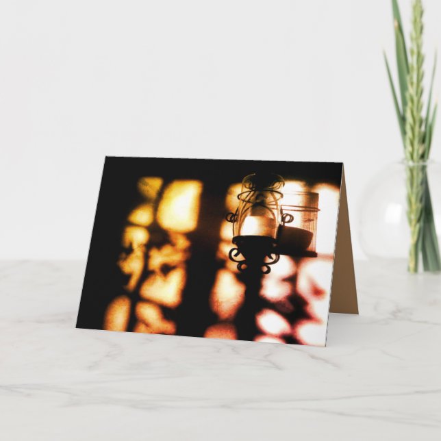 Fensterschatten Karte (Vorderseite)