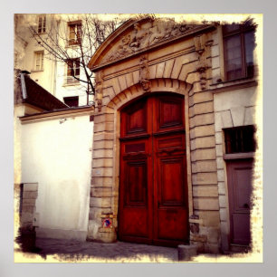 Fenstertüren Poster