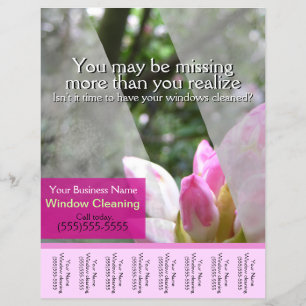 Fensterwaschanlage Flyer