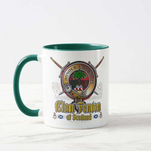 Fenton Clan Abzeichen Tasse (Links)