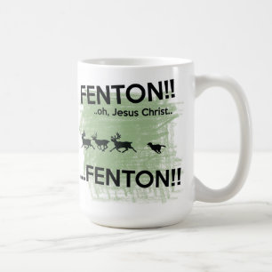 Fenton - Jésus-Christ ! ! Tasse de chien de Fenton