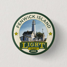 Fenwick Insel-Leuchtturm Button