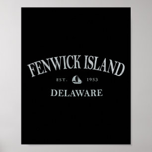 Fenwick Island Delaware _ Fenwick Island De Segelb Poster