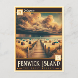 Fenwick Island, Delaware   Vintage Postkarte