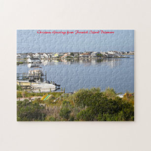 Fenwick Island Delaware. Weihnachtsgrüße