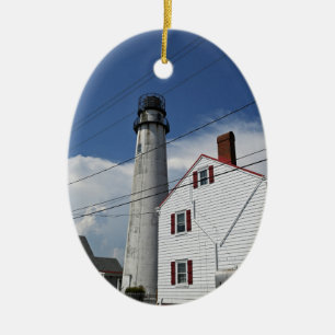 Fenwick Island Leuchtturm-Ornament Keramik Ornament