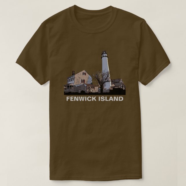 FENWICK ISLAND LIGHT T-Shirt (Design vorne)