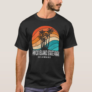 Fenwick Island State Park Delaware Palmenstrand T-Shirt