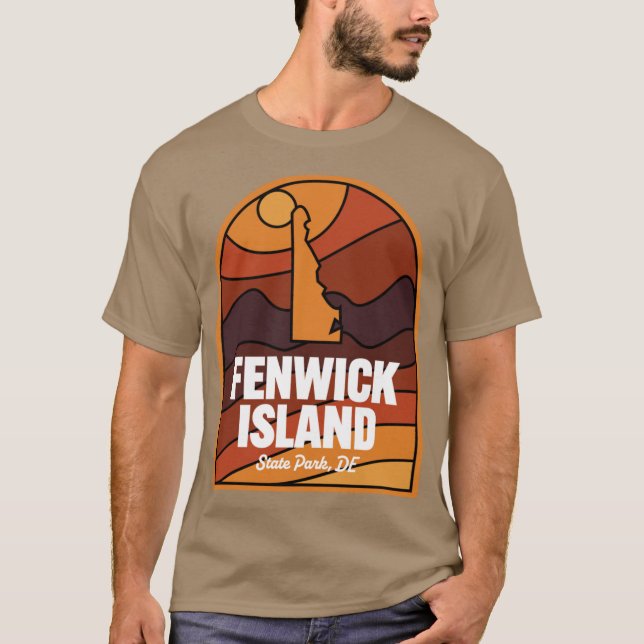 Fenwick Island State Park Delaware T-Shirt (Vorderseite)