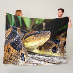 FER-DE-LANCE FLEECEDECKE
