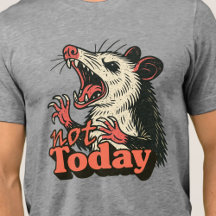 Feral Angry Possum noch nicht Typografie