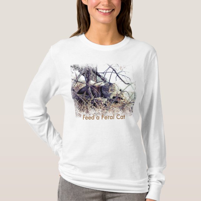 Feral Cat Colony Caregiver T - Shirt (Vorderseite)
