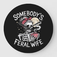 Feral Funny Coffee Liebhaber trinken Skull Joke